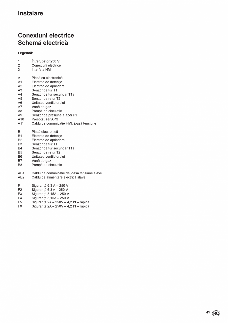 Pagina 49-Cazan de pardoseala in condensatie  ELCO TRIGON® L PLUS Instructiuni montaj, utilizare Romana ...