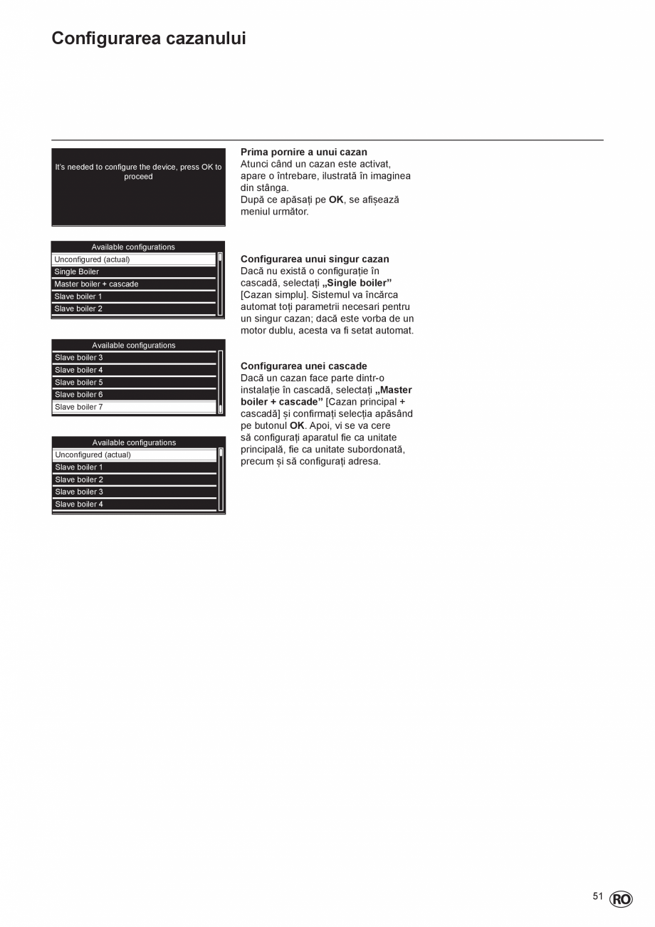 Pagina 51-Cazan de pardoseala in condensatie  ELCO TRIGON® L PLUS Instructiuni montaj, utilizare Romana...