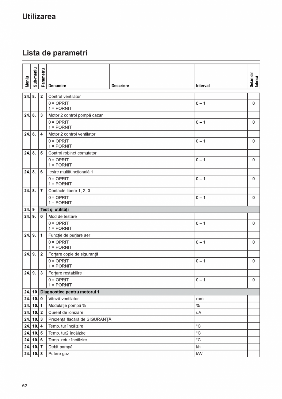 Pagina 62-Cazan de pardoseala in condensatie  ELCO TRIGON® L PLUS Instructiuni montaj, utilizare Romana...
