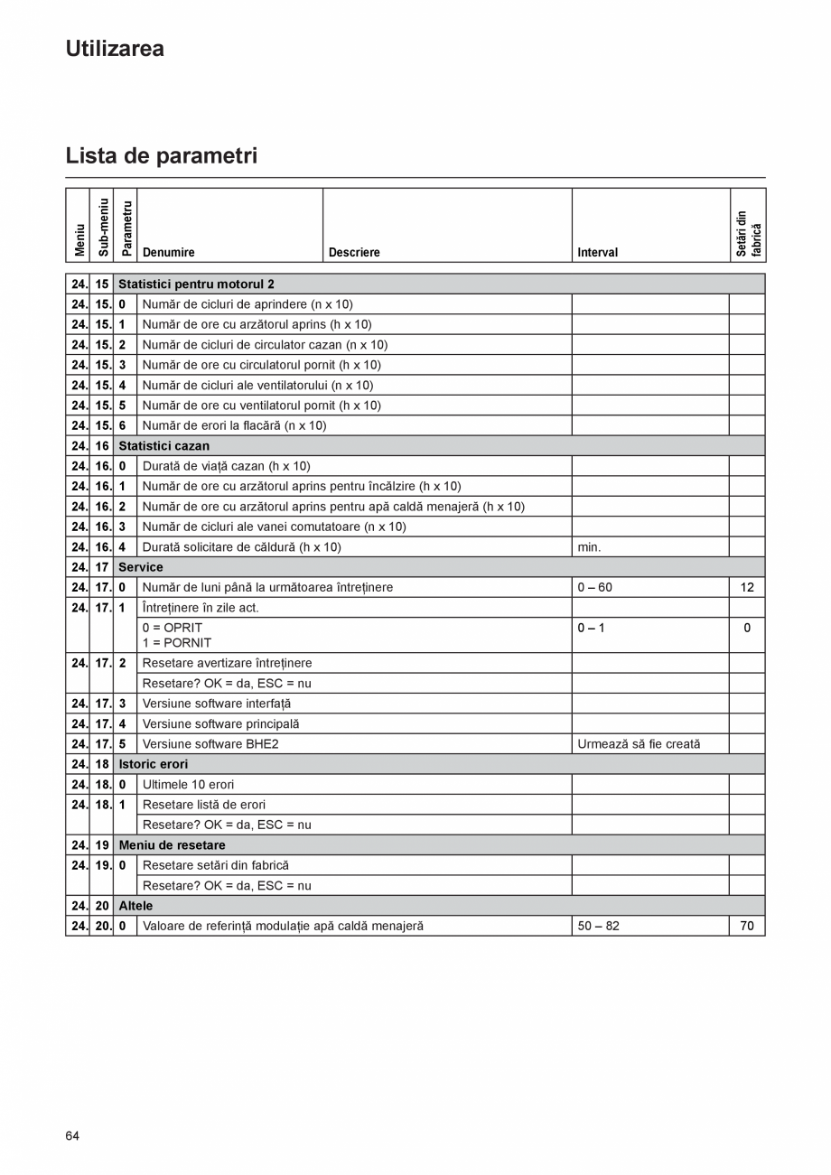 Pagina 64-Cazan de pardoseala in condensatie  ELCO TRIGON® L PLUS Instructiuni montaj, utilizare Romana...