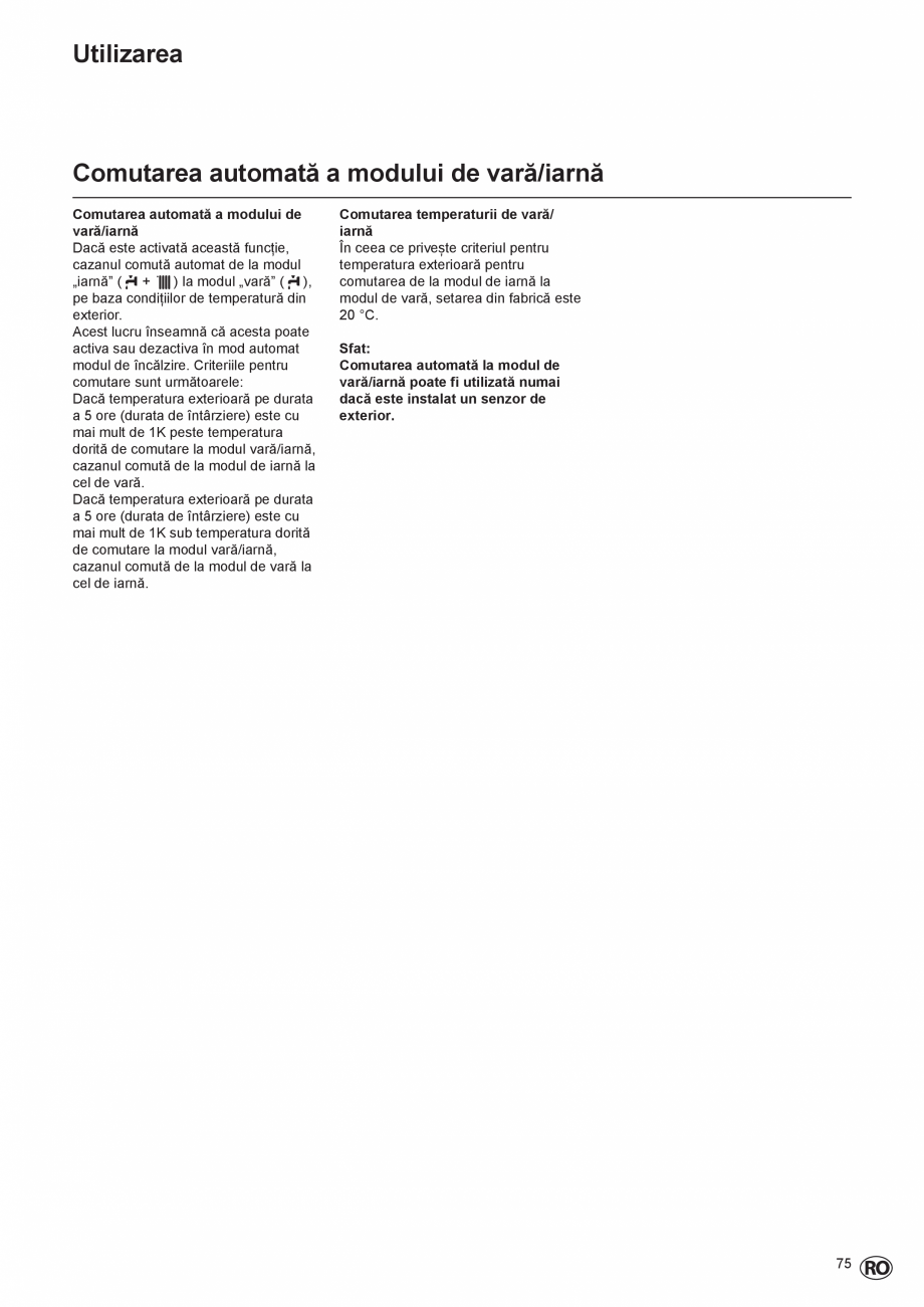 Pagina 75-Cazan de pardoseala in condensatie  ELCO TRIGON® L PLUS Instructiuni montaj, utilizare Romana...