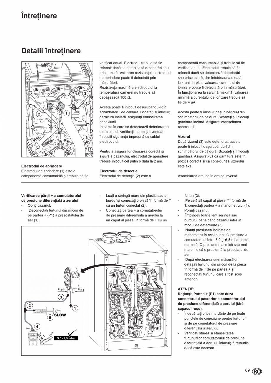Pagina 89-Cazan de pardoseala in condensatie  ELCO TRIGON® L PLUS Instructiuni montaj, utilizare Romana 

...