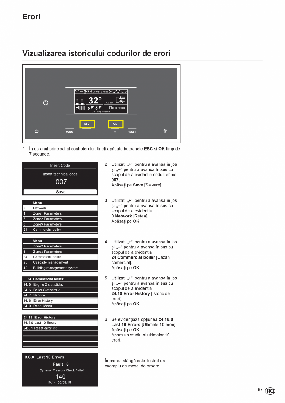 Pagina 97-Cazan de pardoseala in condensatie  ELCO TRIGON® L PLUS Instructiuni montaj, utilizare Romana...