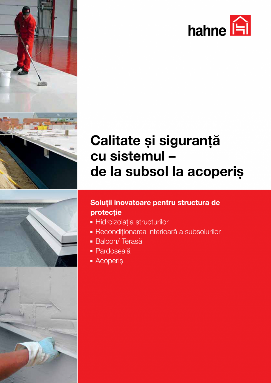 Pagina 1-DRO20130917_GB_Image-Broschuere_16S Hahne Catalog, brosura Romana Calitate şi siguranţă
cu...