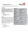 Vopsea de etansare bicomponenta pentru balcoane si terase Hahne - HADALAN® 13P DS91
