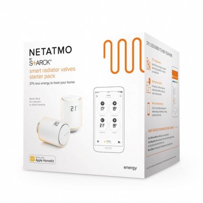 Starter Pack box Starter Pack Netatmo Doua capete termostat si releu Wi-Fi 
