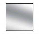 90 x 90 cm - Oglinda decorativa minimalista, neagra