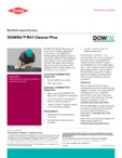 Cleaner - DOWSIL™ R41 Cleaner Plus DOW - DOWSIL™ PanelFix