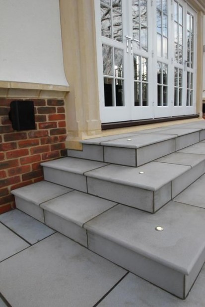 Trepte placate cu Contemporary Grey Sandstone Contemporary Grey Sandstone Sandstone