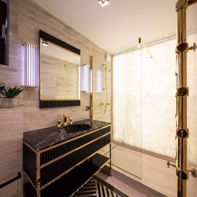 THEDA MAR Design modern - baie cu marmura - Piatra naturala pentru pardoseli interioare si exterioare