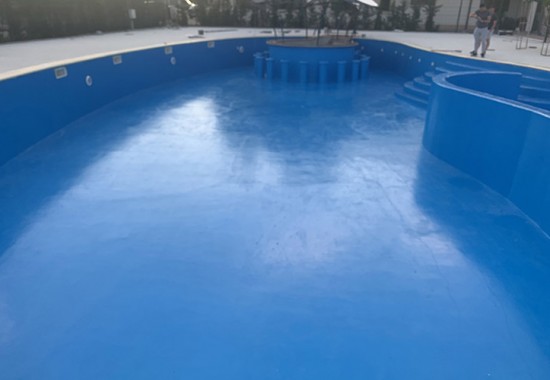 Hidroizolatii piscine cu poliuree Izoterm System