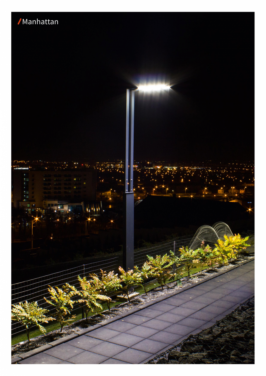 Pagina 3-Brosura - Stalp pentru iluminat - Ambiflux Manhattan  Catalog, brosura Romana 