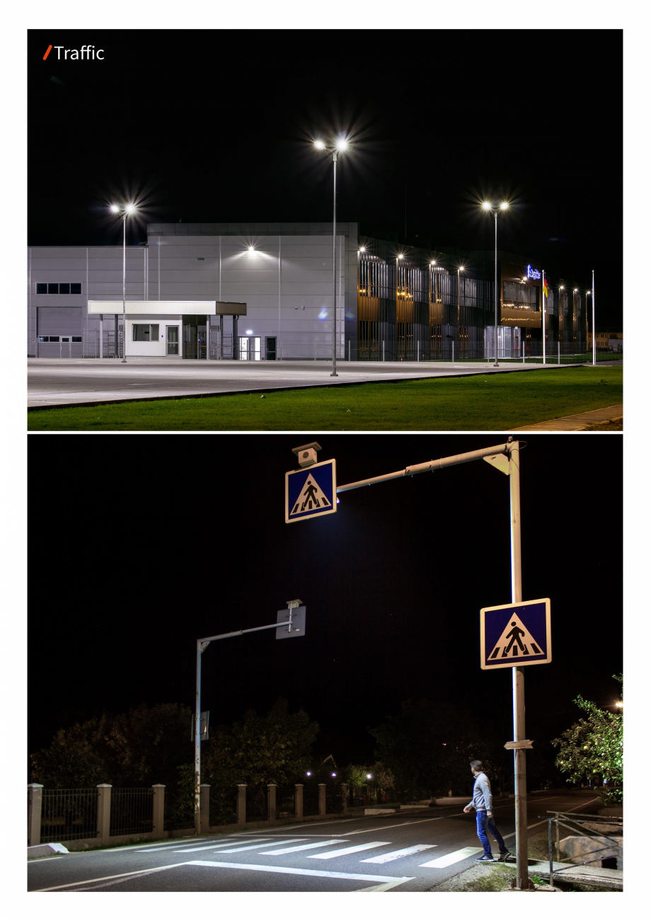 Pagina 3-Brosura - Stalp si lampa pentru iluminat perimetral  AMBIFLUX Ambiflux Traffic  Catalog, brosura...