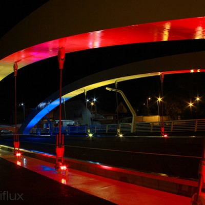 AMBIFLUX Corp de iluminat Ambiflux Arena 12 pentru iluminat arhitectural RGB Podul Centenarului - Corpuri de