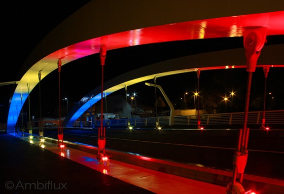 AMBIFLUX Corp de iluminat Ambiflux Arena 12 pentru iluminat arhitectural RGB Podul Centenarului - Corpuri de