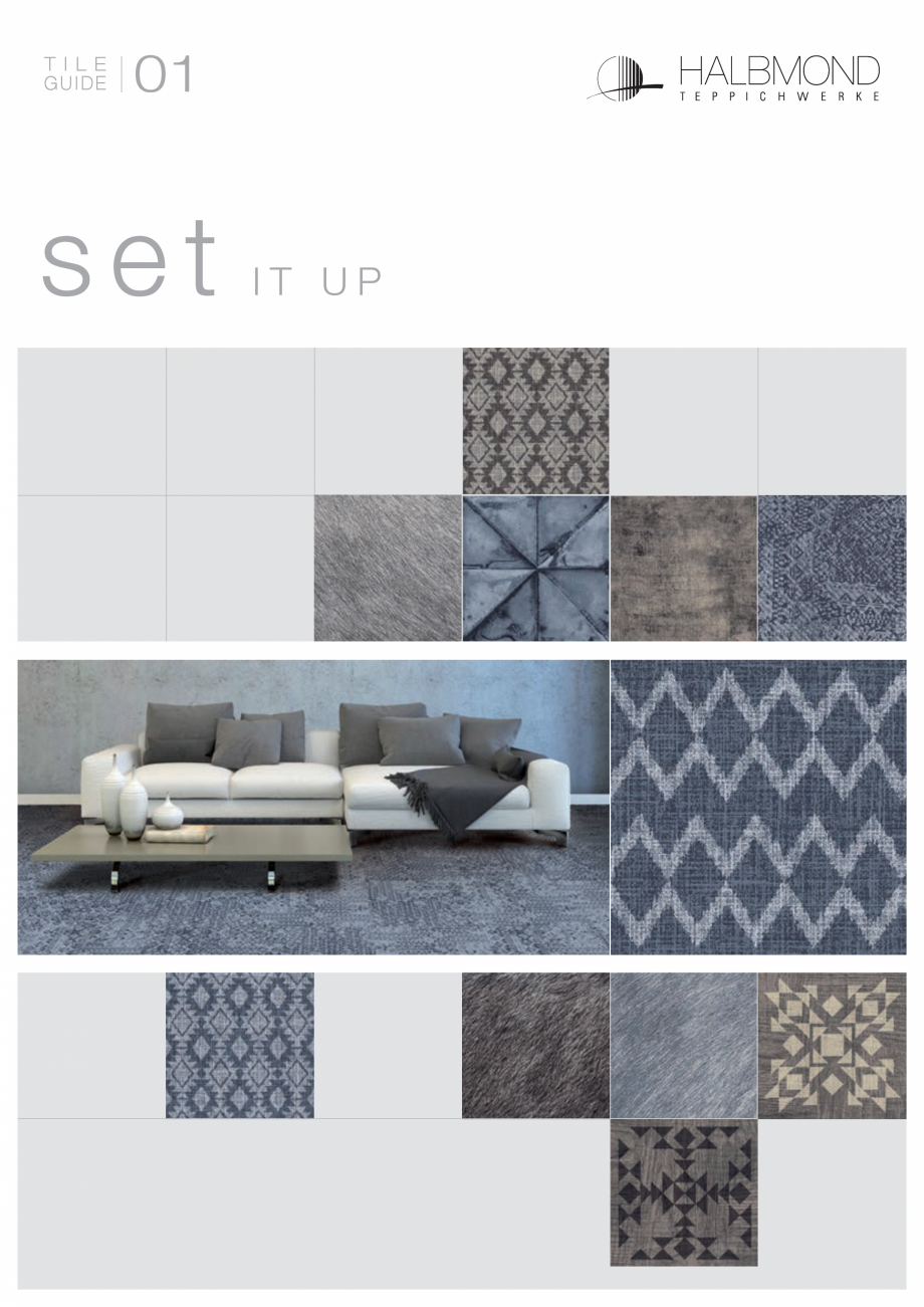 Pagina 1-Mocheta profesionala pentru trafic intens WEST CARPET ROMANIA Set it up Catalog, brosura Engleza,...