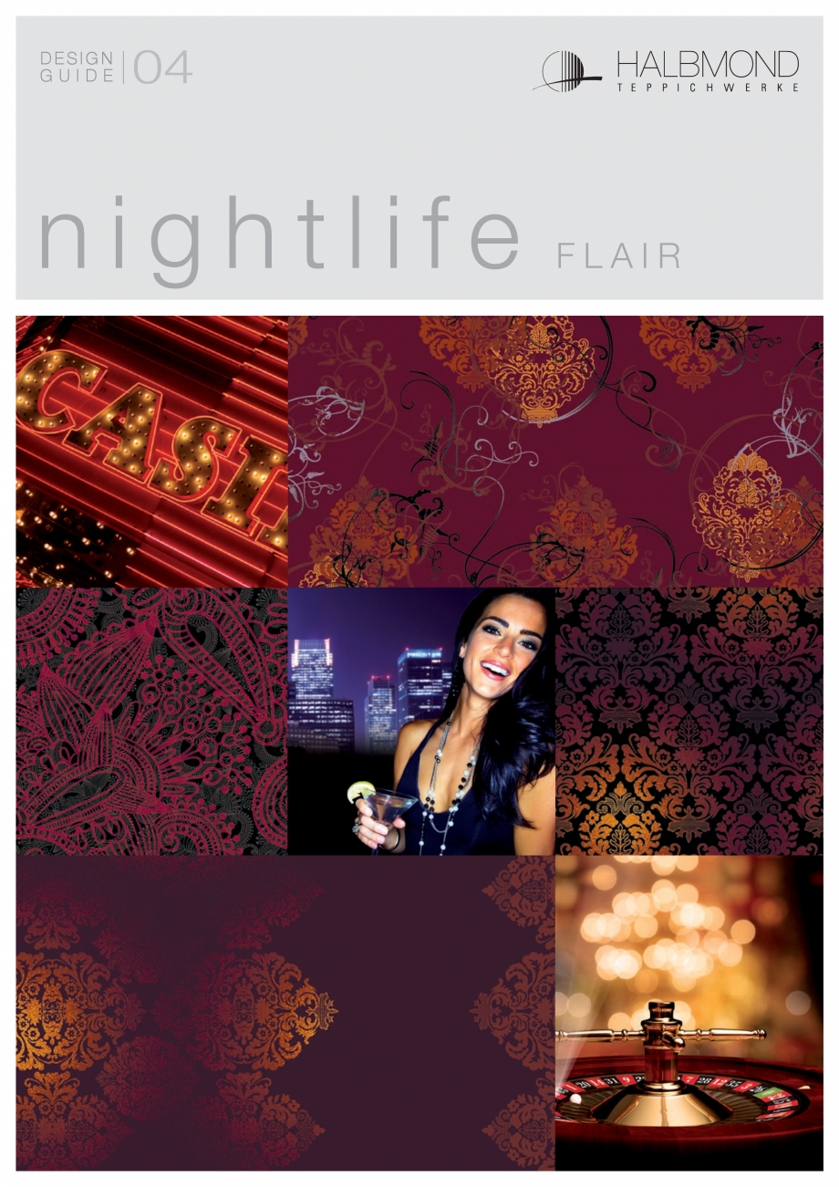 Pagina 1-Mocheta profesionala pentru trafic intens WEST CARPET ROMANIA Nightlife Flair Catalog, brosura...