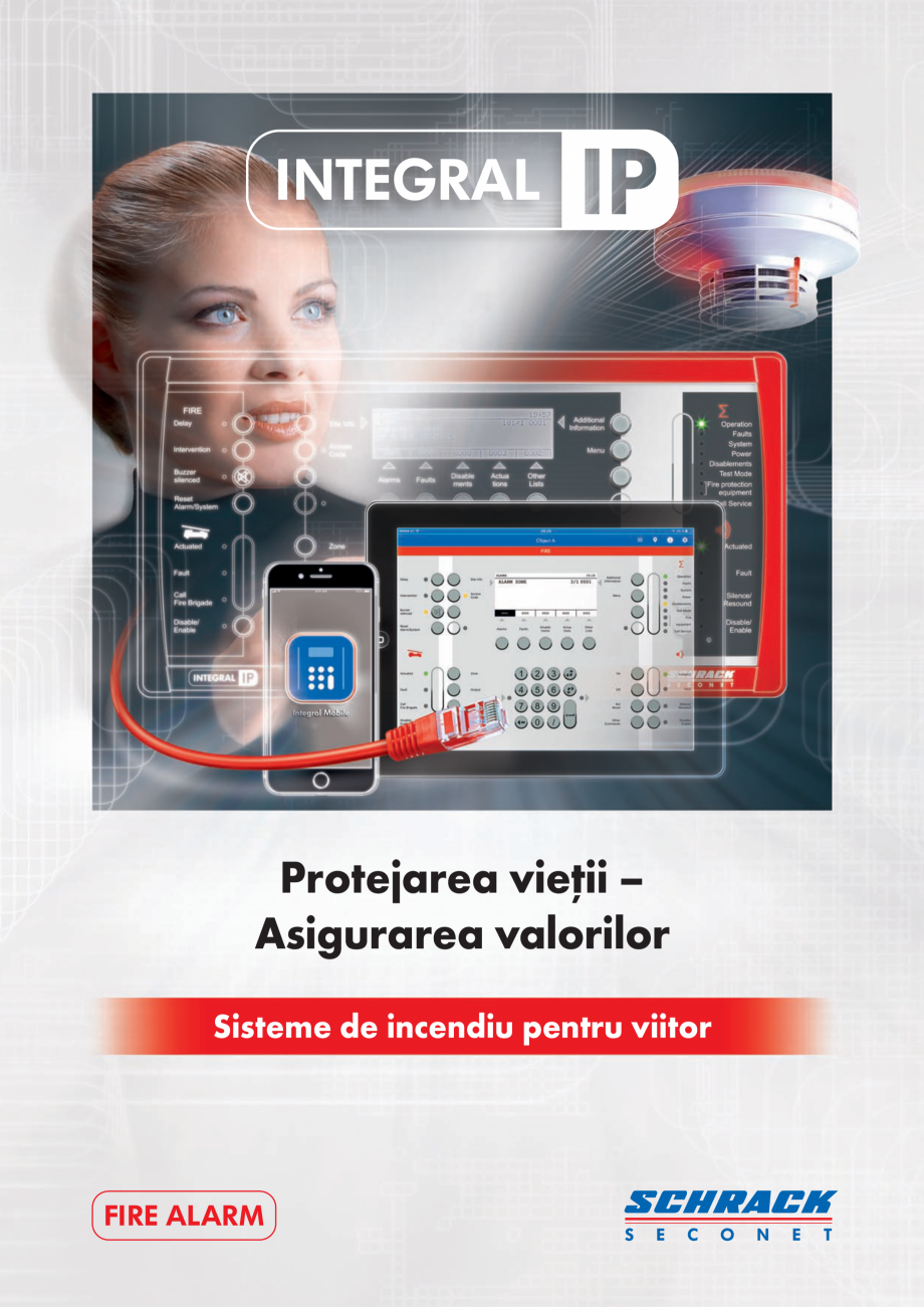 Pagina 1-Sisteme de incendiu pentru viitor  - SCHRACK SECONET   Catalog, brosura Romana INTEGRAL

Protejarea ...