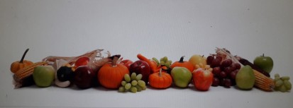 Sticla printata - fructe si legume Modele sticla printata