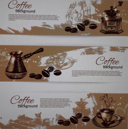 Sticla printata - Coffee background Modele sticla printata