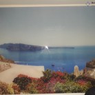 Santorini - Sticla printata