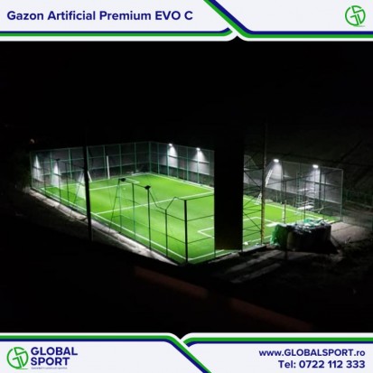 Teren de fotbal cu gazon artificial Fotbal Global Sport Gazon artificial