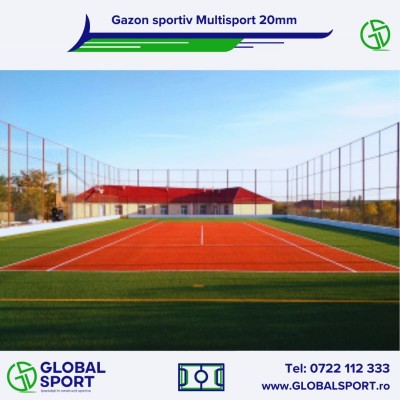 GLOBAL SPORT Detalii teren multisport - Gazon artificial pentru terenuri de sport si gazon artificial decorativ