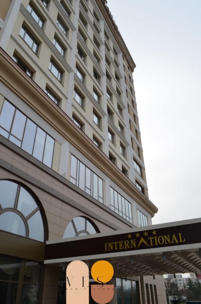 Detalii fatada hotel Proiect WEST ARHITECTURAL - Hotel International - Iasi