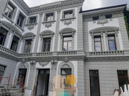 Fatada vazuta de aproape Proiect WEST ARHITECTURAL - Cladire de blocuri - Bucuresti