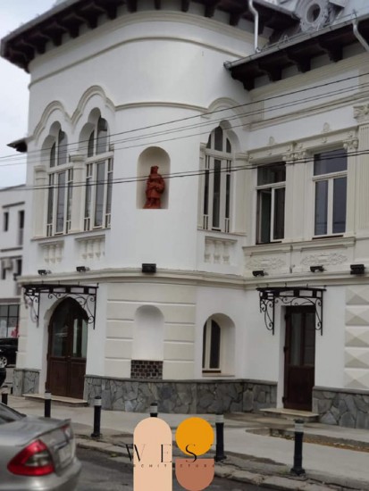 Elemente arhitecturale fatada Proiect WEST ARHITECTURAL - Refacerea elementelor arhitecturale de pe fațada casei lui Vasile