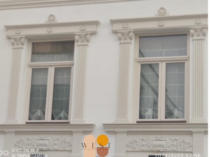 Ferestre vazute de aproape Proiect WEST ARHITECTURAL - Refacerea elementelor arhitecturale de pe fațada casei lui