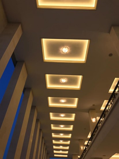 Detalii tavan Proiect WEST ARHITECTURAL - Salon de Evenimente Armonia Venue - Oradea