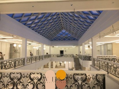 Tavan vazut de aproape Proiect WEST ARHITECTURAL - Salon de Evenimente Armonia Venue - Oradea