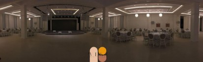 Interiorul salonului Proiect WEST ARHITECTURAL - Salon de Evenimente Armonia Venue - Oradea
