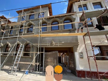 Montaj  ornamente arhitecturale Profile decorative din polistiren pentru fatade 
