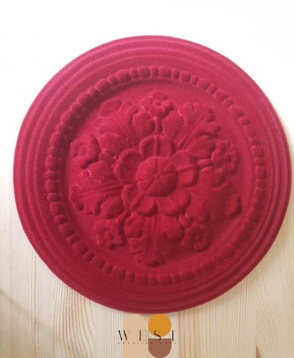 Rozeta decorativa rosie Profile decorative din polistiren pentru fatade 