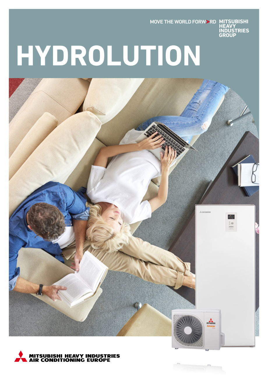 Pagina 1-Catalog pompe de caldura Hydrolution 2021 MITSUBISHI HEAVY INDUSTRIES Catalog, brosura Engleza...