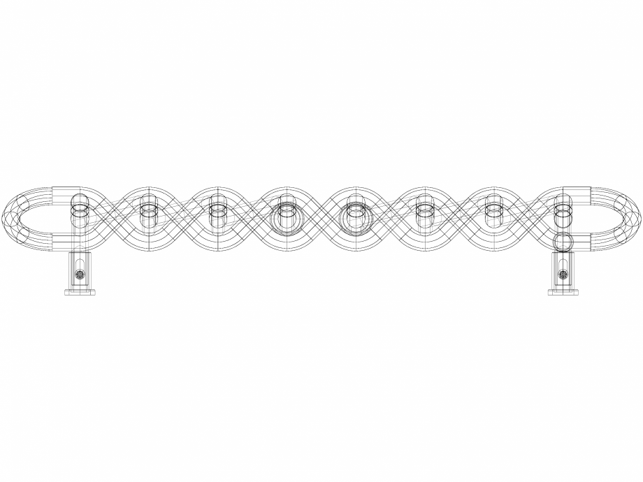 Pagina 1-CAD-DWG Radiator decorativ WGPLV180046-ZX-V4 VON LORCH Detaliu de produs PLC 