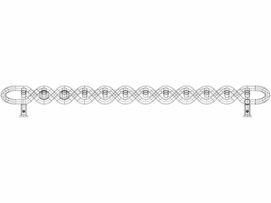 Pagina 1-CAD-DWG Radiator decorativ WGPLV180066-YP-V4 VON LORCH Detaliu de produs PLC 