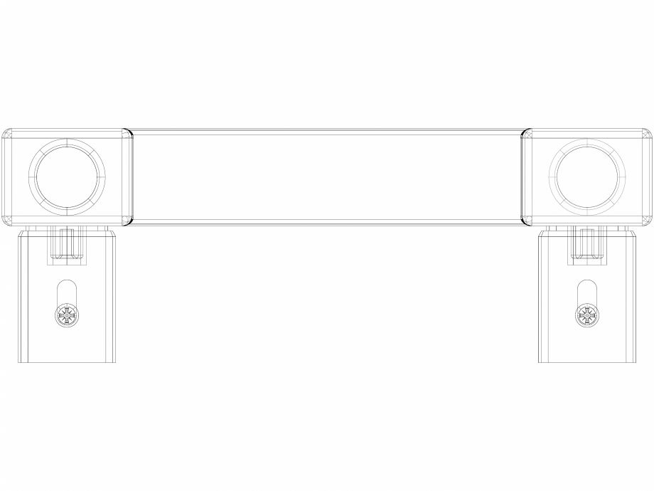 Pagina 1-CAD-DWG Calorifer baie WGEAS160020-SX VON LORCH Detaliu de produs Easy 