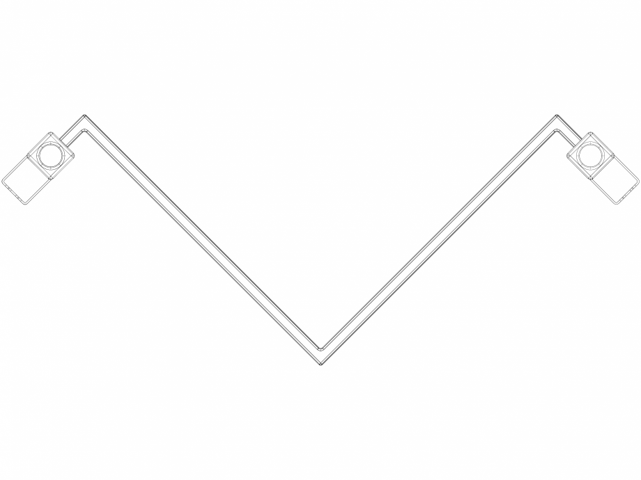 Pagina 1-CAD-DWG Calorifer baie WGQIN046035-SX VON LORCH Detaliu de produs Incorner 