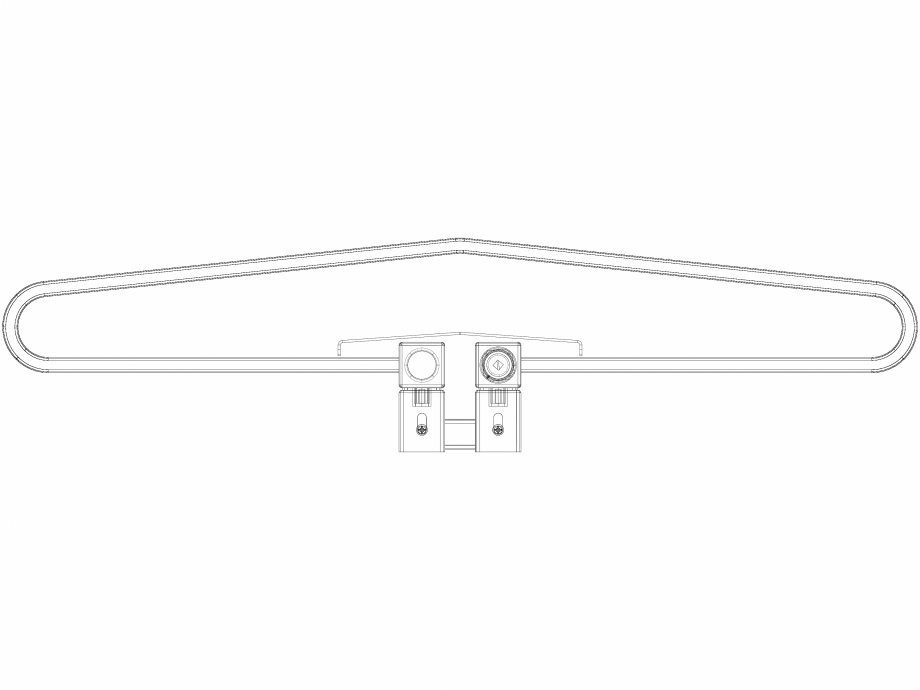 Pagina 1 - CAD-DWG Calorifer baie WGIRD112060-ZX-MD v1.0 VON LORCH Detaliu de produs Iron D 