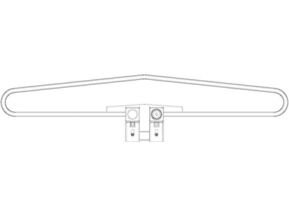 Pagina 1-CAD-DWG Calorifer baie WGIRD151060-ZX-MD v1.0 VON LORCH Detaliu de produs Iron D 