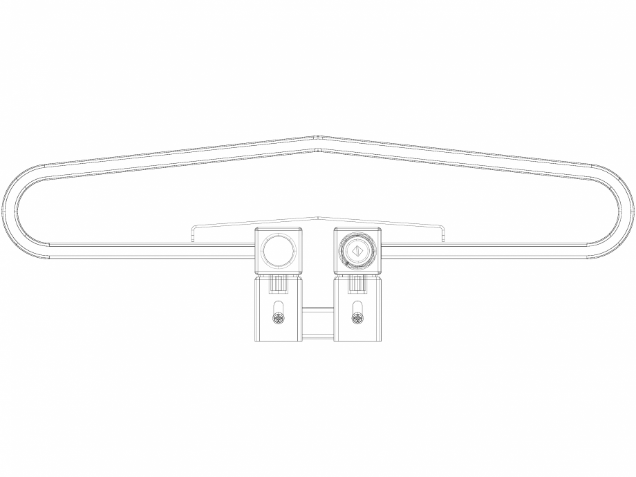 Pagina 1-CAD-DWG Calorifer baie WGIRD170040-ZX-MD v1.0 VON LORCH Detaliu de produs Iron D 