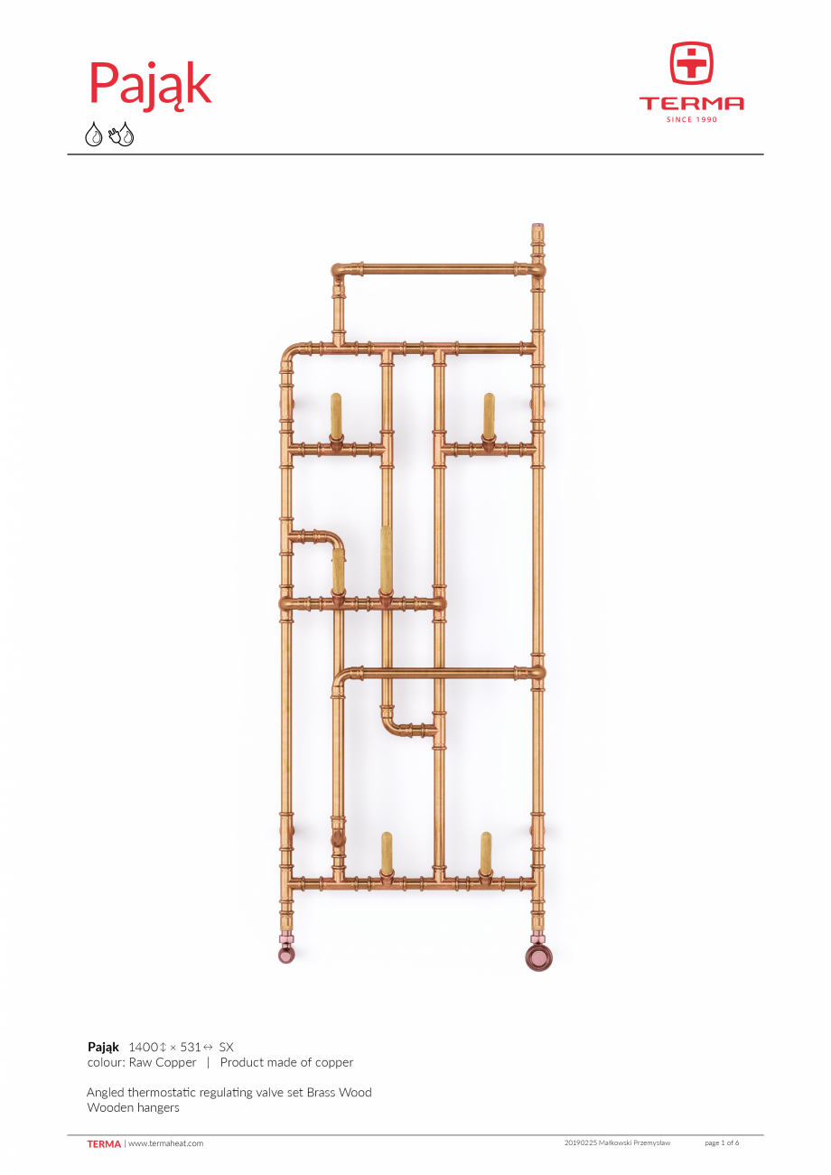 Pagina 1-Calorifer decorativ baie VON LORCH Pajak Fisa tehnica Engleza Pająk

Pająk 1400 ↕ × 531 ↔ SX
...
