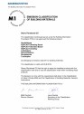 Certificare M1 Skano Fibreboard OÜ