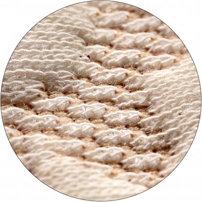 Detaliu material textil Bio Bumbac Air XXL Saltea ortopedica