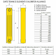 Calorifer din aluminiu instalDEPOT - ALLIANCE