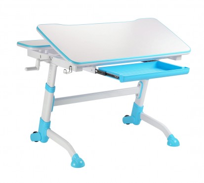 Birou ergonomic ajustabil pentru copii ErgoK DYA DYA Albastru Birou ergonomic ajustabil pentru copii