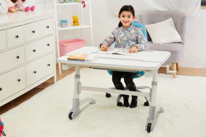 Birou ergonomic ajustabil pentru copii DYA gri 14 DYA Gri 	Birou ergonomic ajustabil pentru copii